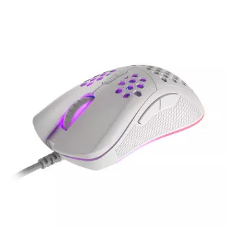 Genesis herní optická myš KRYPTON 555/Herní/Optická/8 000 DPI/Drátová USB/Bílá Genesis herní optická myš KRYPTON 555/Herní/Optická/8 000 DPI/Drátová USB/Bílá