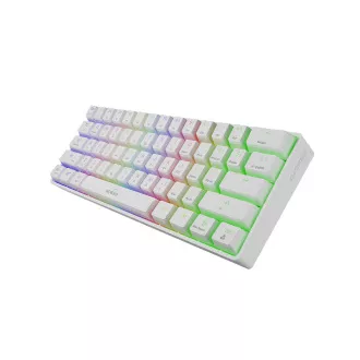 Genesis herní klávesnice THOR 660/RGB/Gateron Brown/Bezdrátová USB + Bluetooth/US layout/Bílá Genesis herní klávesnice THOR 660/RGB/Gateron Brown/Bezdrátová USB + Bluetooth/US layout/Bílá