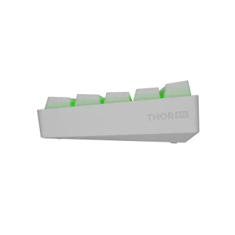 Genesis herní klávesnice THOR 660/RGB/Gateron Brown/Bezdrátová USB + Bluetooth/US layout/Bílá Genesis herní klávesnice THOR 660/RGB/Gateron Brown/Bezdrátová USB + Bluetooth/US layout/Bílá