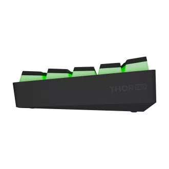Genesis herní klávesnice THOR 660/RGB/Gateron Brown/Bezdrátová USB + Bluetooth/US layout/Černá Genesis herní klávesnice THOR 660/RGB/Gateron Brown/Bezdrátová USB + Bluetooth/US layout/Černá