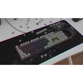 Genesis keycaps LEAD 300, Double Shot, Šedé Genesis keycaps LEAD 300, Double Shot, Šedé