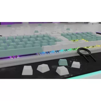 Genesis keycaps LEAD 300, Double Shot, Mint Genesis keycaps LEAD 300, Double Shot, Mint