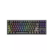 Genesis herní mechanická klávesnice THOR 404/RGB/Khail Box Brown/Drátová USB/US layout/Černá