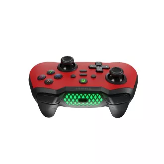 Bezdrátový gamepad Genesis MANGAN 400 pro PC/Switch/Mobil, červený
