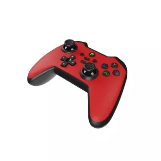 Bezdrátový gamepad Genesis MANGAN 400 pro PC/Switch/Mobil, červený