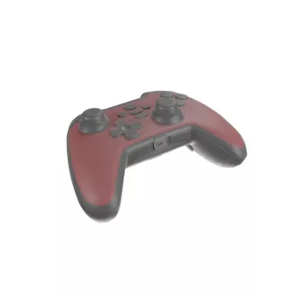 Bezdrátový gamepad Genesis MANGAN 400 pro PC/Switch/Mobil, červený