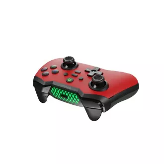 Bezdrátový gamepad Genesis MANGAN 400 pro PC/Switch/Mobil, červený