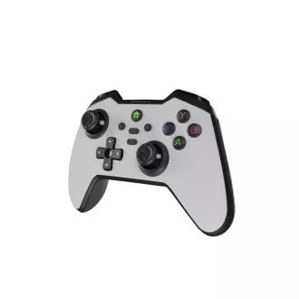 Bezdrátový gamepad Genesis MANGAN 400 pro PC/Switch/Mobil, bílý