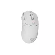 Genesis herní myš ZIRCON 500/Herní/Optická/10 000 DPI/USB+BT/Bílá