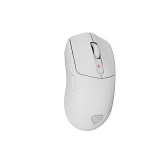 Genesis herní myš ZIRCON 500/Herní/Optická/10 000 DPI/USB+BT/Bílá