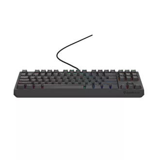 Genesis herní bezdrátová klávesnice THOR 230 Lite/Drátová USB/US layout/Černá