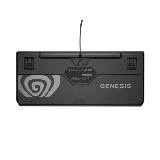 Genesis herní klávesnice THOR 230/TKL/RGB/Outemu Red/Drátová USB/US layout/Černá