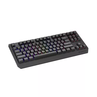 GENESIS herní klávesnice THOR 230/TKL/RGB/Outemu Panda/Bezdrátová USB + Bluetooth/US layout/Černá