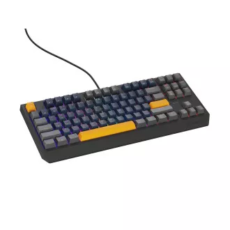 GENESIS herní klávesnice THOR 230/TKL/RGB/Outemu Panda/Drátová USB/US layout/Naval Blue Positive