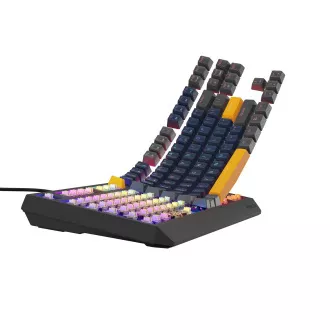 GENESIS herní klávesnice THOR 230/TKL/RGB/Outemu Panda/Drátová USB/US layout/Naval Blue Positive