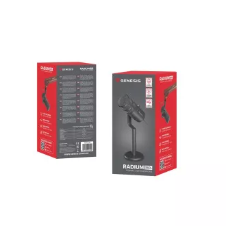 Streamovací mikrofon Genesis Radium 350D Dynamic, USB