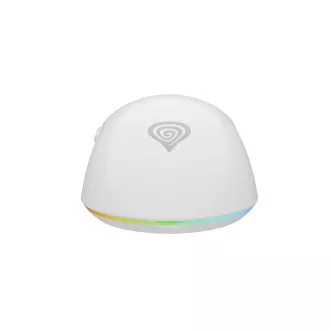 Genesis herní bezdrátová myš ZIRCON XIII/Herní/Optická/26 000 DPI/Bezdrátové USB/Bílá