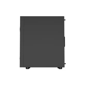 Počítačová skříň Genesis DIAXID 605F/Midi Tower/Transpar./Černá