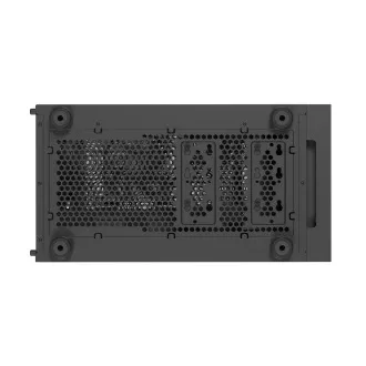Počítačová skříň Genesis DIAXID 605F/Midi Tower/Transpar./Černá