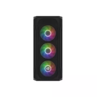 PC skříň Fury SHOBO/Midi Tower/Transpar./Černá