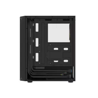 PC skříň Fury SHOBO/Midi Tower/Transpar./Černá