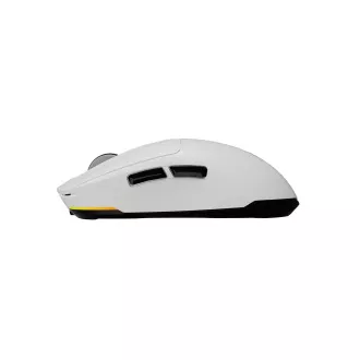 Genesis herní myš ZIRCON 660/Herní/Optická/12 000 DPI/Drátové/Bezdrátové/Bílá