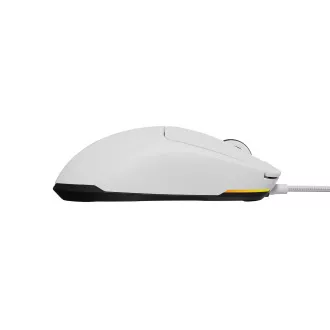 Genesis herní myš KRYPTON 660/Herní/Optická/12 000 DPI/Drátové USB-A/Bílá