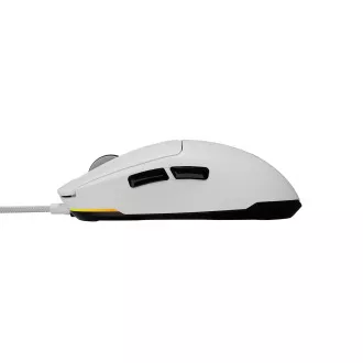 Genesis herní myš KRYPTON 660/Herní/Optická/12 000 DPI/Drátové USB-A/Bílá