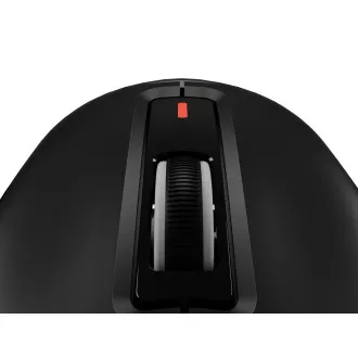 Genesis herní myš ZIRCON 660/Herní/Optická/12 000 DPI/Drátové/Bezdrátové/Černá