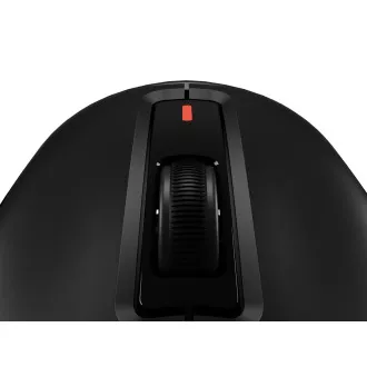Genesis herní myš ZIRCON 660 PRO/Herní/Optická/Pro praváky/26 000 DPI/Drátová+bezdrátová/Černá