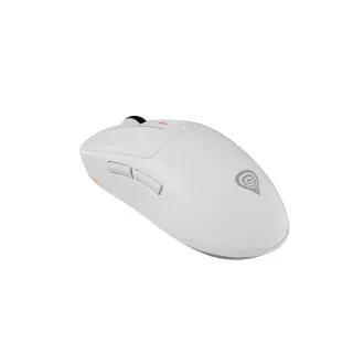 Genesis herní myš ZIRCON 660 PRO/Herní/Optická/Pro praváky/26 000 DPI/Drátová+bezdrátová/Bílá