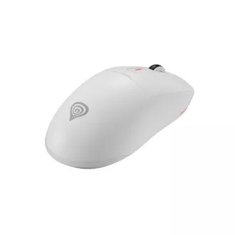 Genesis herní myš ZIRCON 660 PRO/Herní/Optická/Pro praváky/26 000 DPI/Drátová+bezdrátová/Bílá