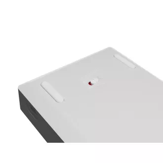 Genesis herní klávesnice THOR 660 G2/Gateron Brown/USB+BT/US layout/Bílá