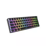Genesis herní klávesnice THOR 660 G2/Gateron Brown/USB+BT/US layout/Černá