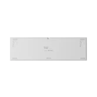 Herní mechanická klávesnice Genesis THOR 404/RGB/Outemu Peach Silent/Drátové USB-A/US layout/Bílá