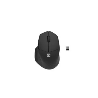 Natec optická myš SISKIN 2/Kancelářská/Optická/Pro praváky/1 600 DPI/USB+BT/Černá Natec optická myš SISKIN 2/Kancelářská/Optická/Pro praváky/1 600 DPI/USB+BT/Černá