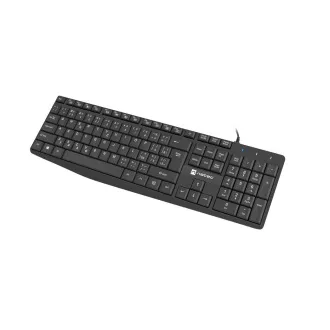 Natec klávesnice Nautilus 2/Drátová USB/CZ-SK layout/Černá Natec klávesnice Nautilus 2/Drátová USB/CZ-SK layout/Černá