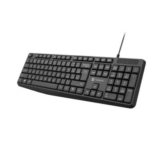 Natec klávesnice Nautilus 2/Drátová USB/CZ-SK layout/Černá Natec klávesnice Nautilus 2/Drátová USB/CZ-SK layout/Černá