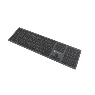 Natec klávesnice DOLPHIN/Bezdrátová Bluetooth/CZ-SK layout/Šedá