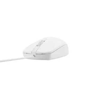 Natec optická myš RUFF 2/1 000 DPI/Kancelářská/Optická/Drátová USB/Bílá