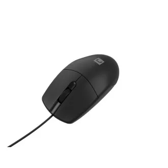 Natec optická myš RUFF 2/1 000 DPI/Kancelářská/Optická/1 000 DPI/Drátová USB/Černá