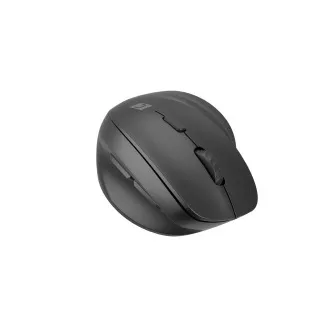 Natec CRAKE 2/Kancelářská/Optická/Pro leváky/2 400 DPI/USB+BT/Černá