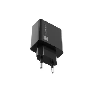 Universální nabíječka Natec RIBERA 18W 1X USB-A, černá