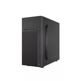 Počítačová skříň Natec HELIX USB-C/Micro ATX/Černá