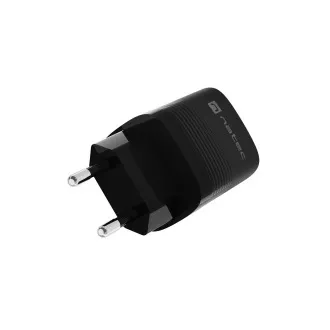 Univerzální USB nabíječka Natec RIBERA GaN 30 W, 1X USB-A, 1X USB-C, černá
