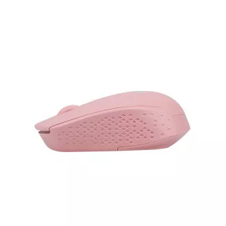 Myš Natec STORK/Kancelářská/Optická/1 600 DPI/Bezdrátová USB/Růžová