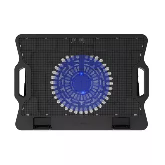 Chladící podložka pro nb Natec DIPPER 2, 12,1-17,3“, LED, 1xventilátor, 2xUSB