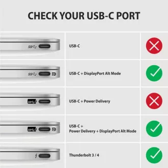 AXAGON RVC-HI2MC, USB-C -> HDMI 2.0a redukce / kabel 1.8m, 4K/60Hz HDR10 AXAGON RVC-HI2MC, USB-C -> HDMI 2.0a redukce / kabel 1.8m, 4K/60Hz HDR10