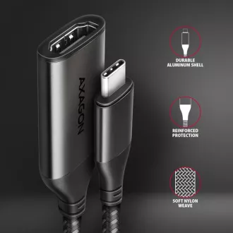 AXAGON RVC-HI2M, USB-C -> HDMI 2.0a redukce / adaptér, 4K/60Hz HDR10