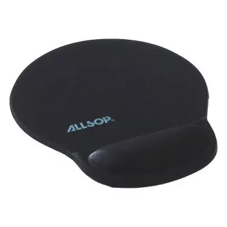 Allsop Gelová podložka pod myš černá, 30mm podpora zápěstí